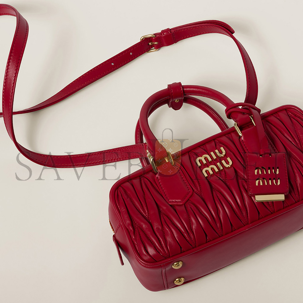 M1v M1v arcadie matlassÉ bag in nappa leather 5bb142 (22*10.5*7.5cm)